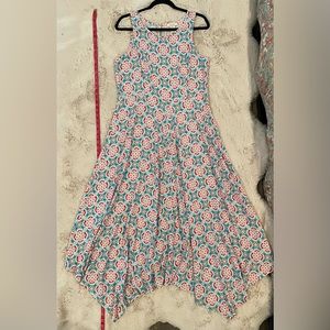 Sundance Sleeveless Tile Pattern Bias Cut Dress